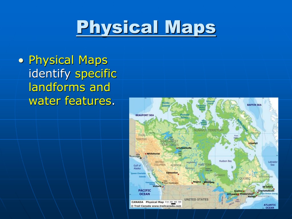 Physical Maps Show What Types Of Information