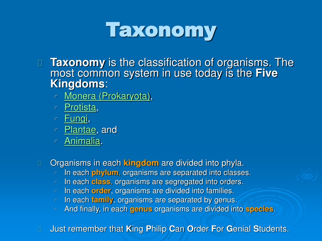 PPT - Introduction to microbiology. Classification and nomenclature of ...