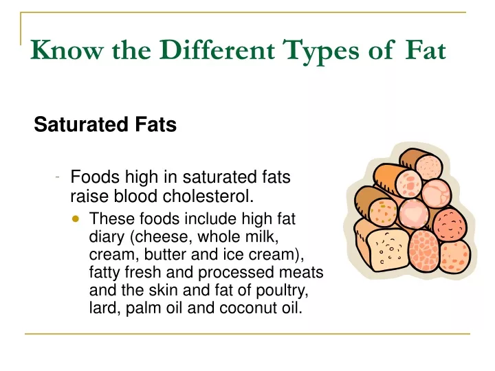 PPT - Know the Different Types of Fat PowerPoint Presentation, free ...