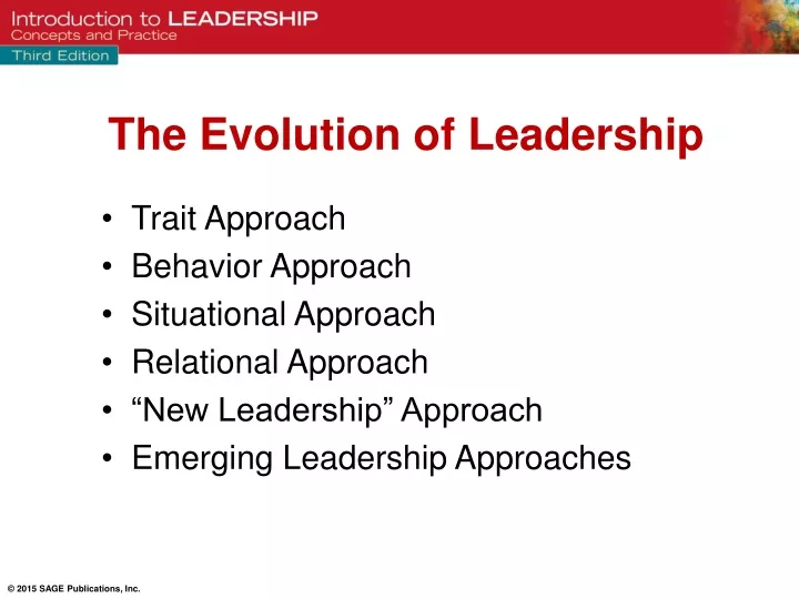 PPT - The Evolution Of Leadership PowerPoint Presentation, Free ...