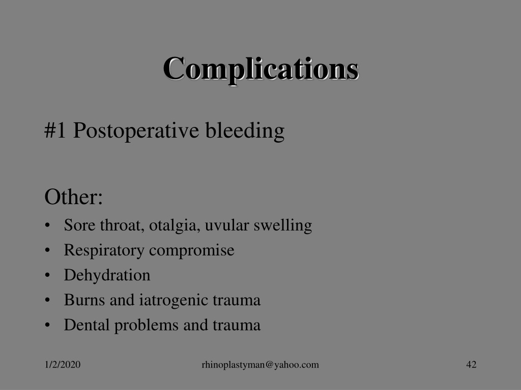 Ppt Tonsillectomy And Adenoidectomy Powerpoint Presentation Free