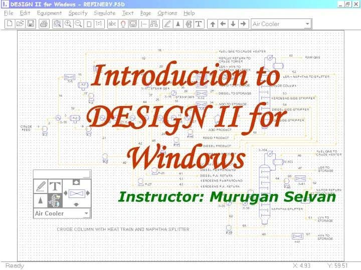 PPT - Introduction to DESIGN II for Windows PowerPoint Presentation ...