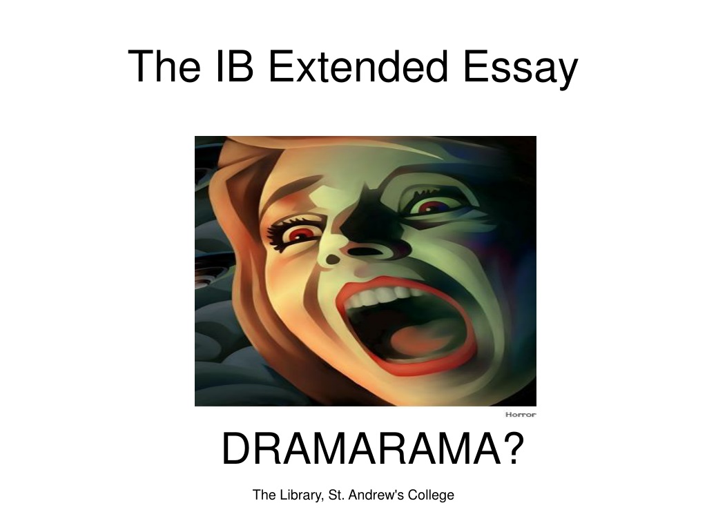 ib extended essay theatre