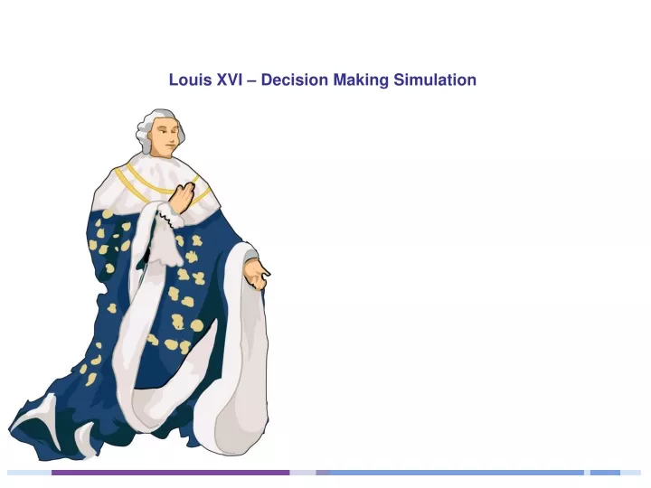 louis xvi decision making simulation n.