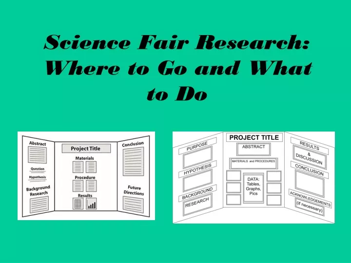 Ppt - Science Fair Research: Where To Go And What To Do Powerpoint 