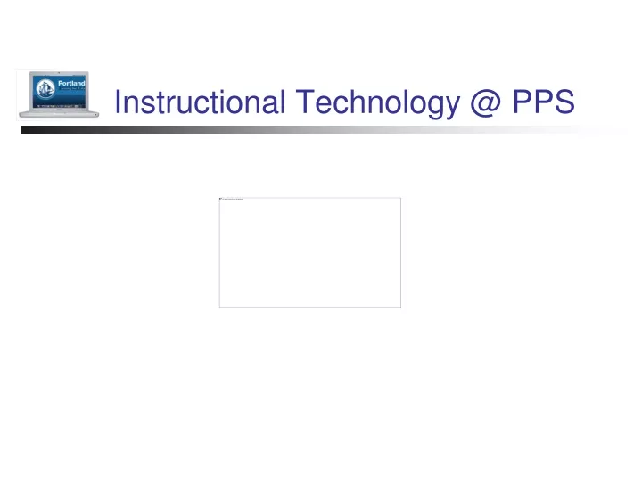instructional technology @ pps n.