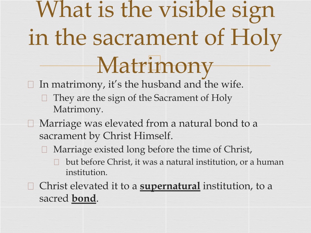 Ppt Holy Matrimony Powerpoint Presentation Free Download Id9380356 