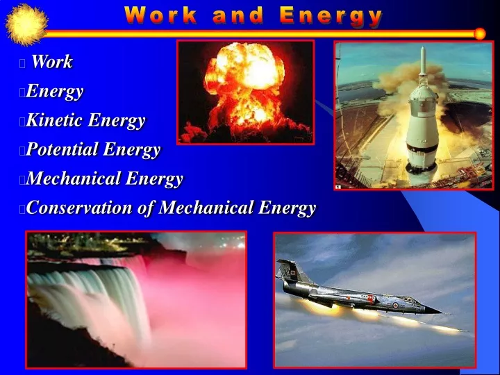 work energy kinetic energy potential energy n.