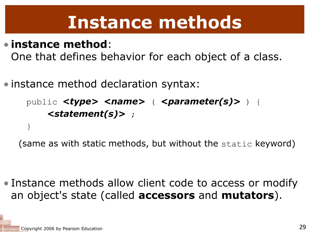 What Is An Instance Method