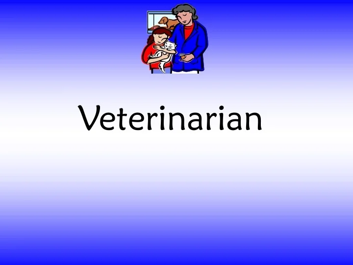 PPT Veterinarian PowerPoint Presentation, free download ID9382450
