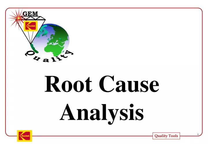 root cause analysis n.