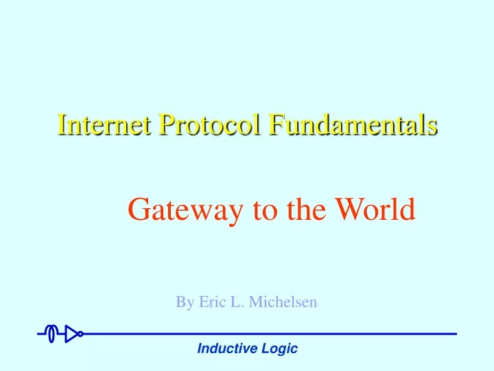 internet protocol fundamentals n.