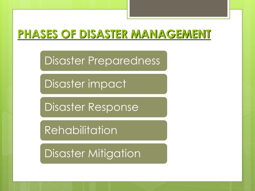 disaster management powerpoint presentation free download