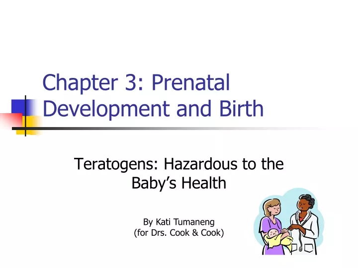 PPT - Chapter 3: Prenatal Development And Birth PowerPoint Presentation ...