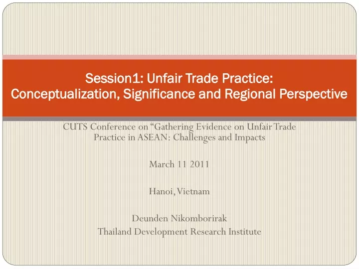 ppt-session1-unfair-trade-practice-conceptualization-significance