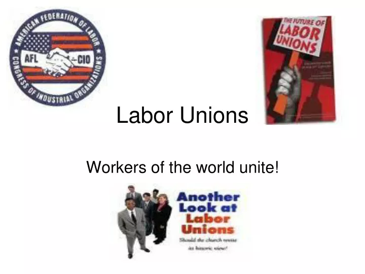 labor unions n.