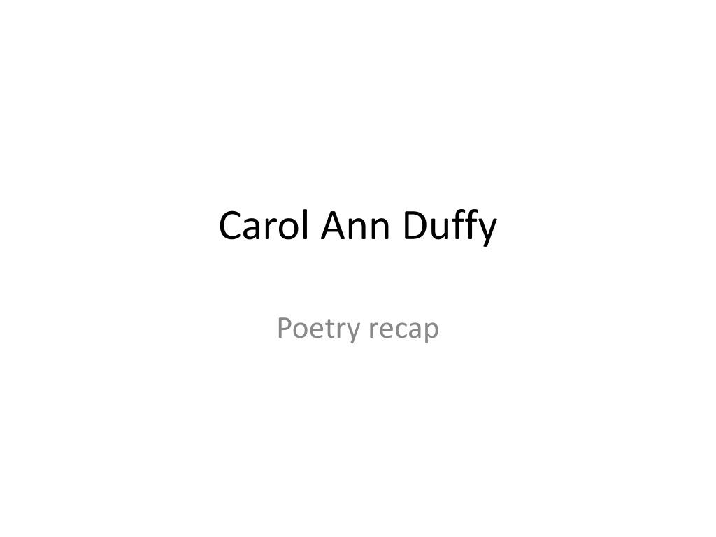 Mrs Midas Carol Ann Duffy. - ppt download