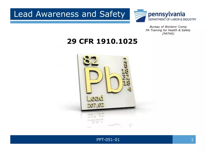 Ppt Lead Awareness And Safety Powerpoint Presentation Free Download