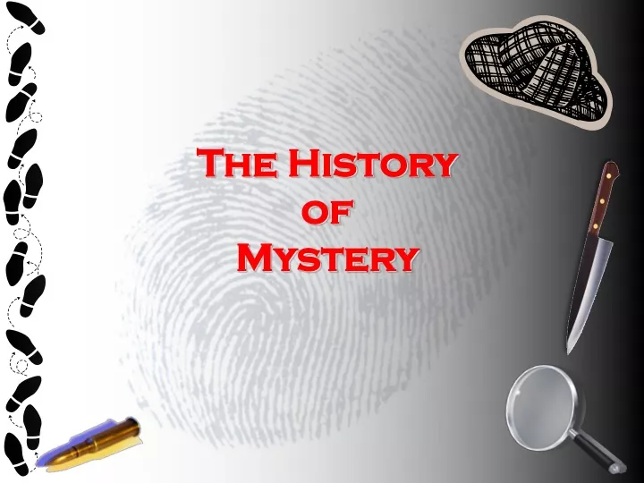 the history of mystery n.