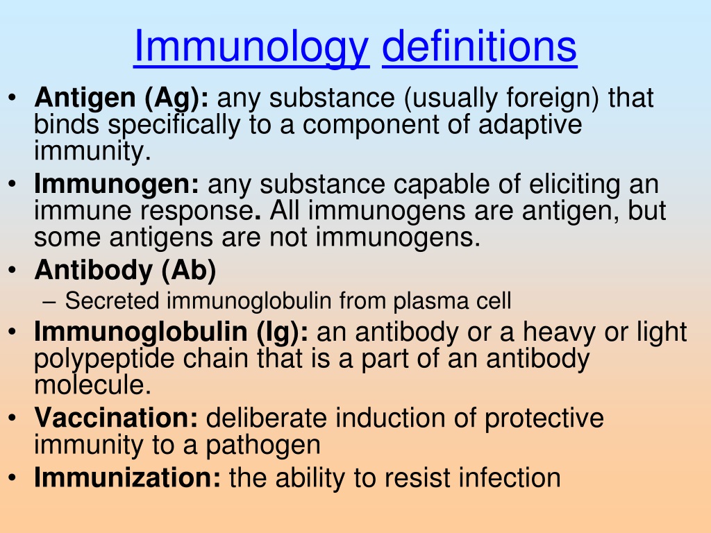 PPT - Introduction to Immunology PowerPoint Presentation, free download ...