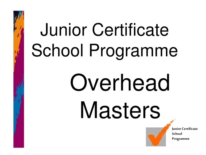 junior certificate school programme n.