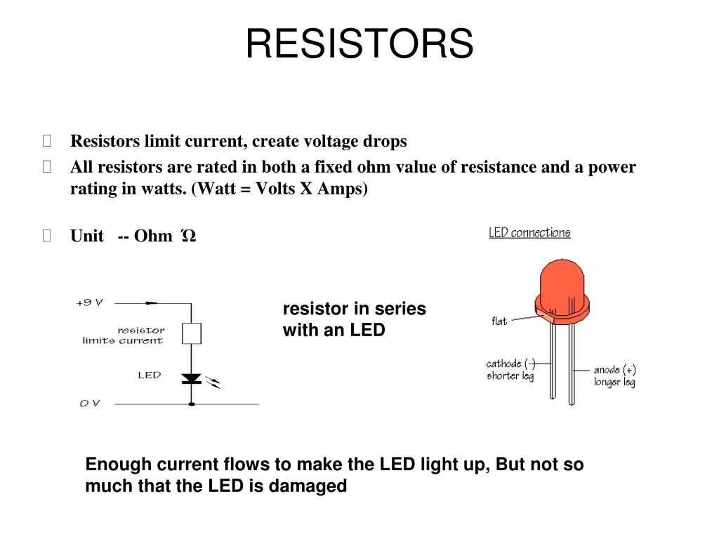 Resistor Power Rating and the Power of Resistors