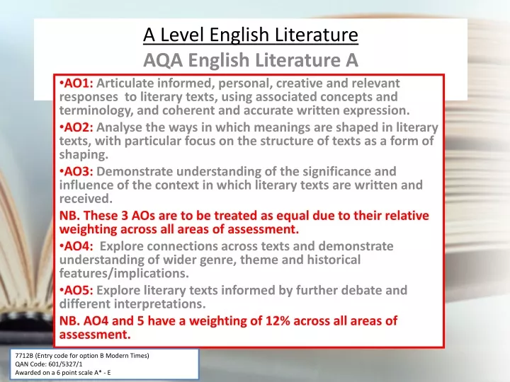 ppt-a-level-english-literature-aqa-english-literature-a-powerpoint