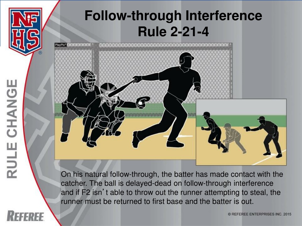 PPT 2015 NFHS Baseball Rule Changes PowerPoint Presentation, free