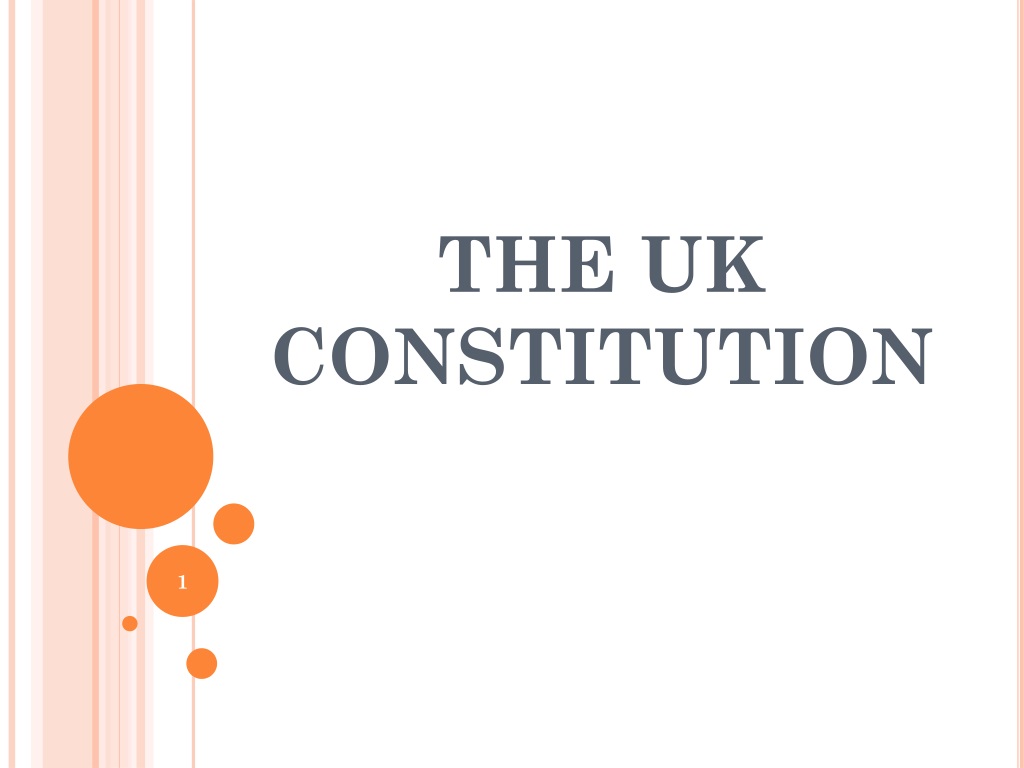 uk constitution powerpoint presentation