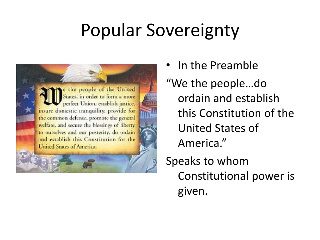 PPT - Principles Underlying The Constitution PowerPoint Presentation ...