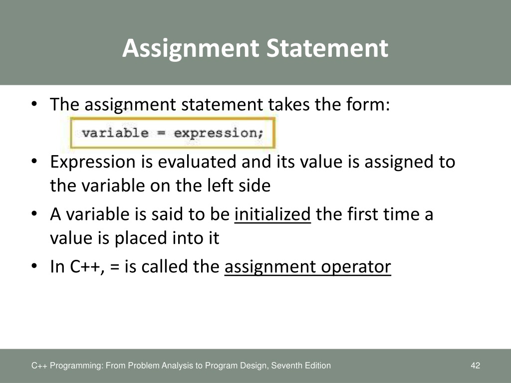 assignment statement in basic