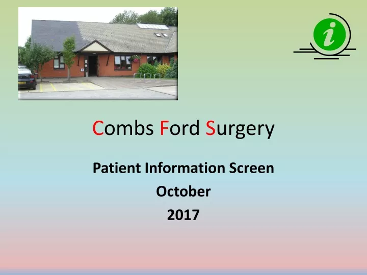 c ombs f ord s urgery n.