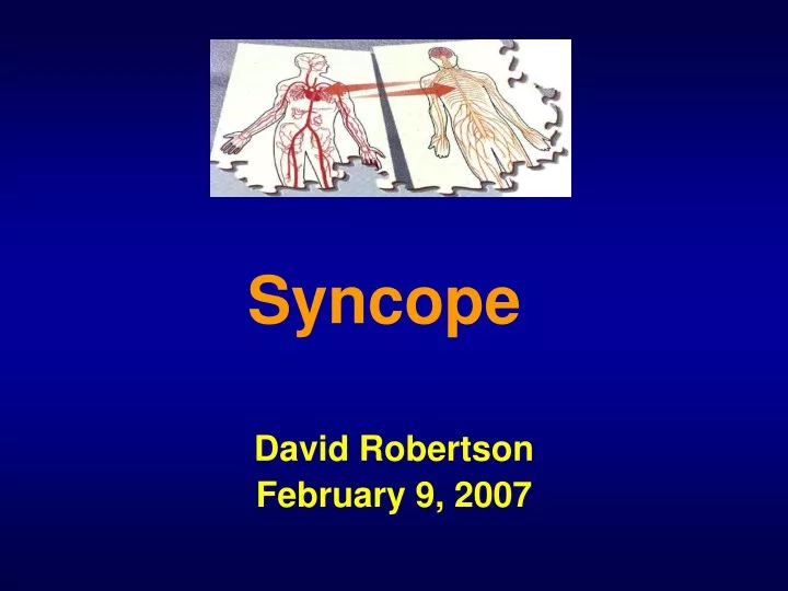 Ppt Syncope Powerpoint Presentation Free Download Id 9401645