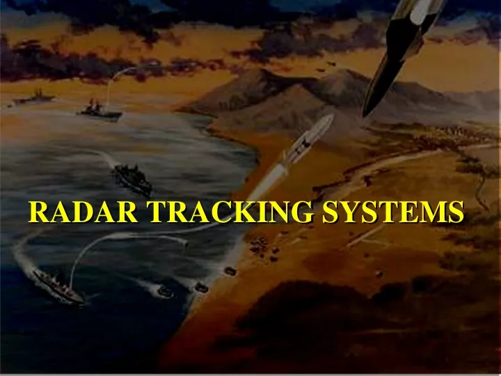 radar tracking systems n.