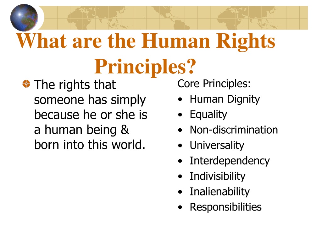 PPT - Five Primary Categories of Human Rights: PowerPoint Presentation ...