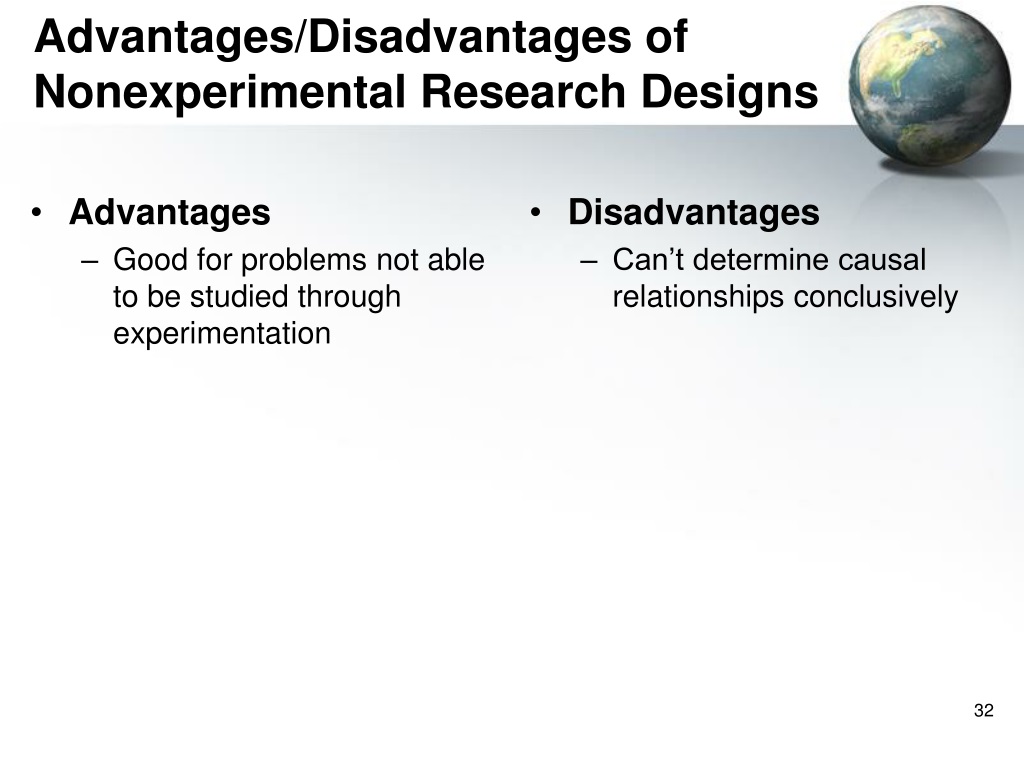 quantitative research design disadvantages