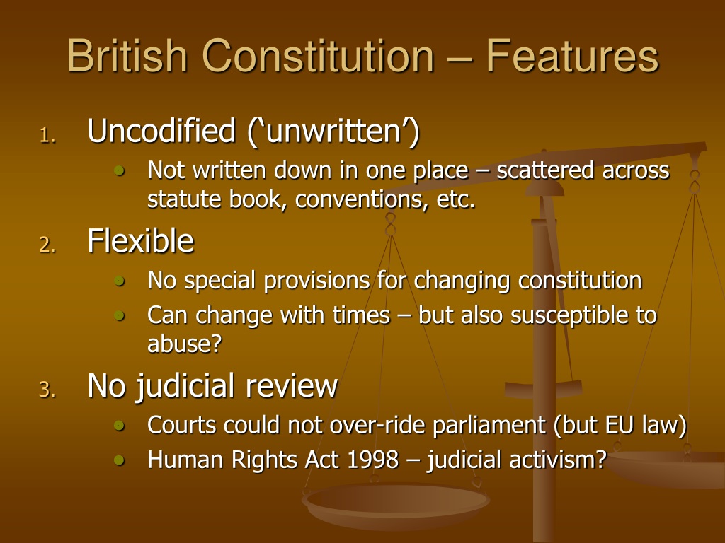 uk constitution powerpoint presentation