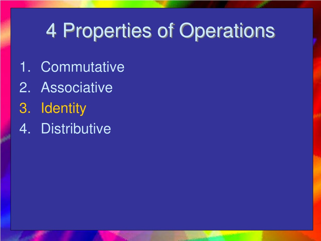 PPT Properties of Operations PowerPoint Presentation, free download