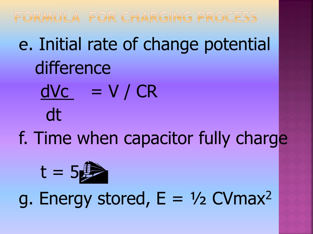 Ppt Process Of Charging And Discharging In A Capacitor Powerpoint Presentation Id9407992 8309