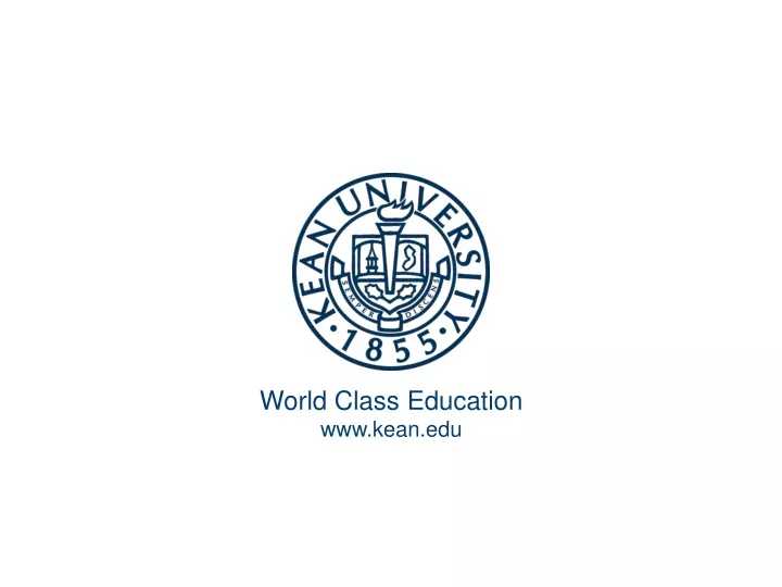 world class education www kean edu n.