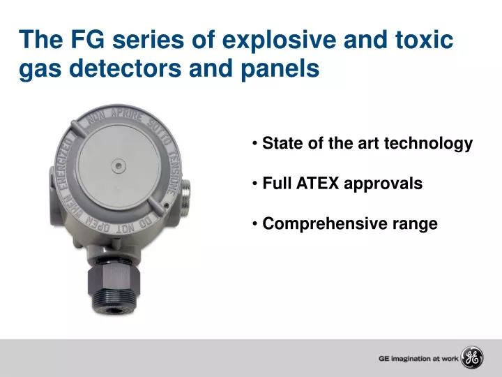 the fg series of explosive and toxic gas detectors and panels n.