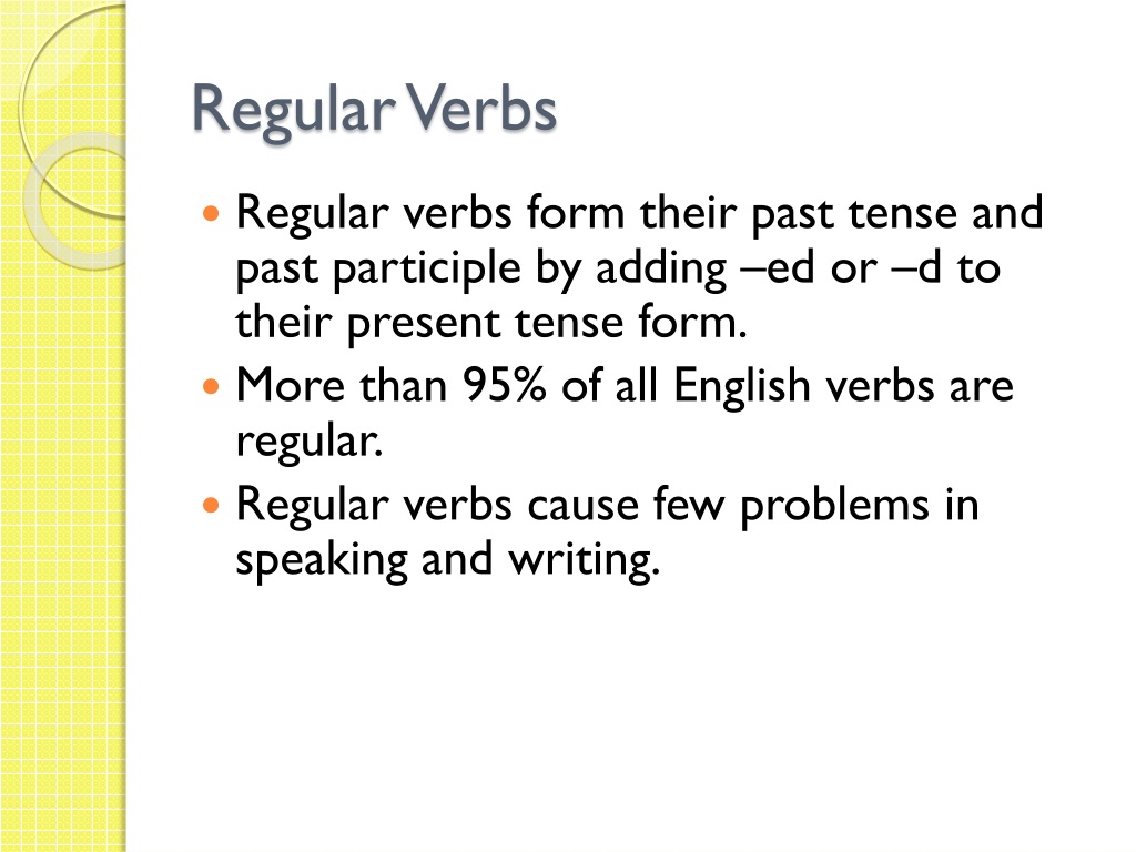 PPT - Ways of Learning Irregular Verbs PowerPoint Presentation, free  download - ID:9344240