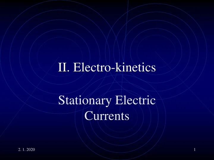PPT II. PowerPoint Presentation, free download ID