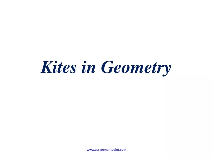 kites in geometry n.