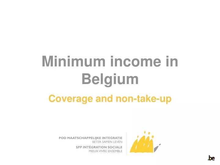 PPT Minimum in Belgium PowerPoint Presentation, free download