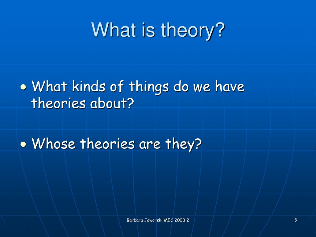 PPT - Introduction to Theories in Mathematics Education PowerPoint ...