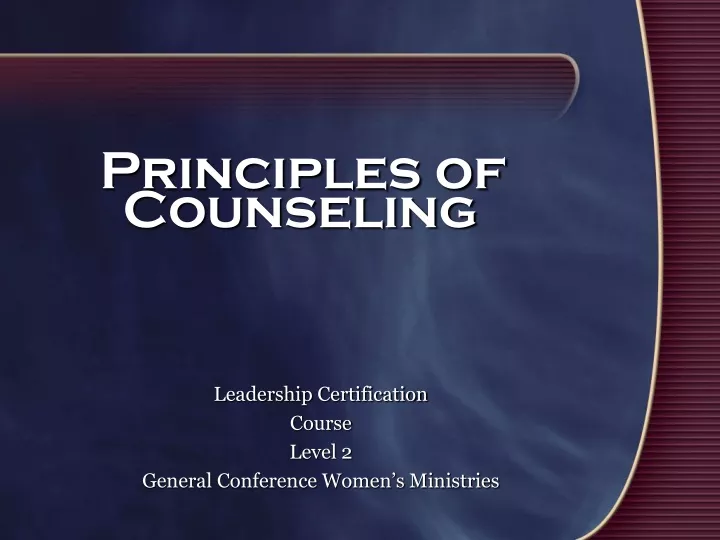 ppt-principles-of-counseling-powerpoint-presentation-free-download