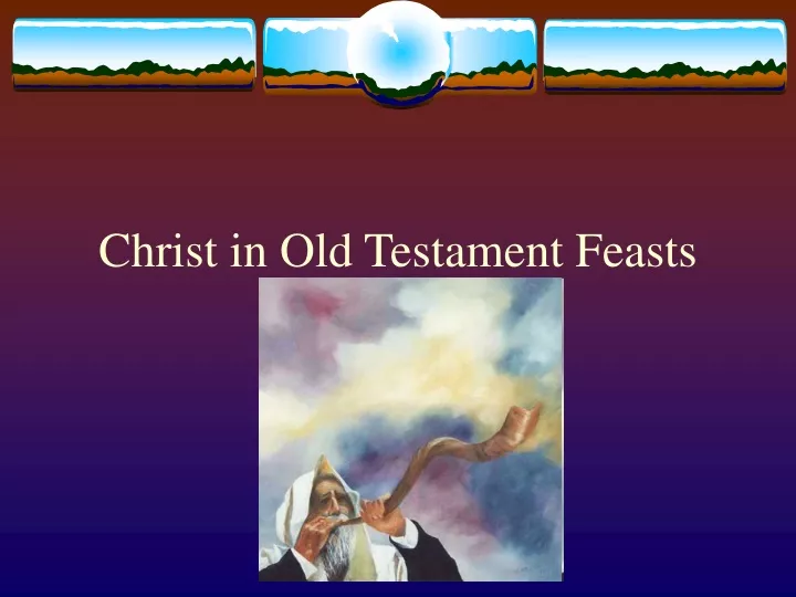 christ in old testament feasts n.