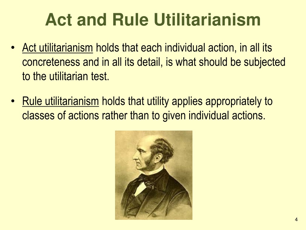 PPT - Utility And Utilitarianism PowerPoint Presentation, Free Download ...