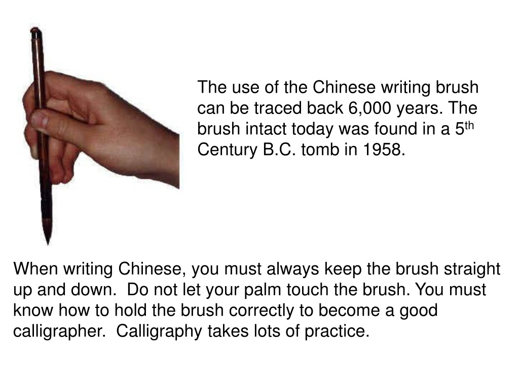 Principles of Chinese Calligraphy